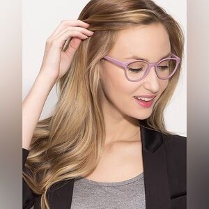 Prescription Mauve Purple Saint Lou Eyeglasses New 🤓​​​​​​​​​​​​​​​​